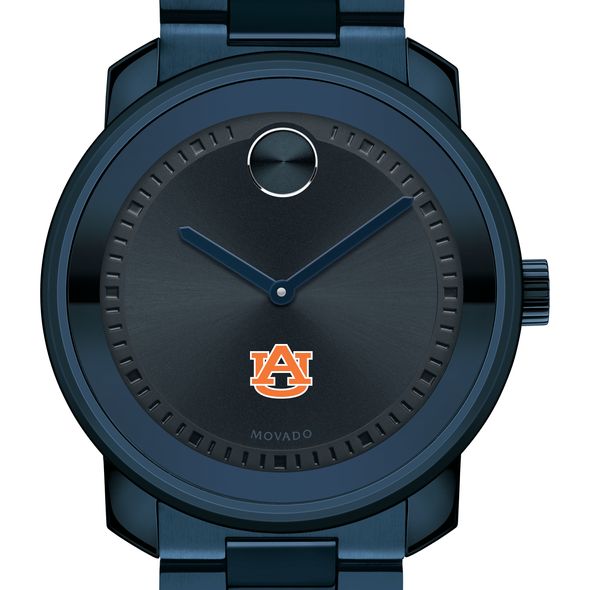 Auburn University Men's Movado BOLD Blue Ion with Bracelet - Image 1