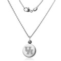 Houston Necklace with Charm in Sterling Silver - Image 1