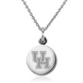 Houston Necklace with Charm in Sterling Silver - Image 2