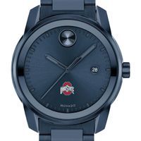Ohio State University Men's Movado BOLD Blue Ion with Date Window