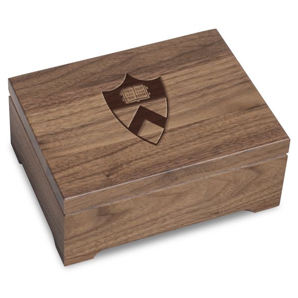 Princeton University Solid Walnut Desk Box - Image 1