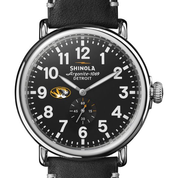 Missouri Shinola Watch, The Runwell 47mm Black Dial - Image 1