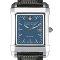 Chicago Men's Blue Quad Watch with Leather Strap - Image 1