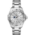 Penn State Men's TAG Heuer Steel Aquaracer with Silver Dial - Image 2