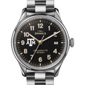 Texas A&M Shinola Watch, The Vinton 38mm Black Dial - Image 1
