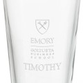 Emory Goizueta Business School 16 oz Pint Glass- Set of 4 - Image 3