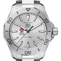 Boston College Men's TAG Heuer Steel Aquaracer with Silver Dial - Image 1