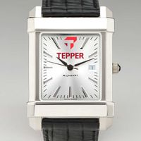 Tepper Men's Collegiate Watch with Leather Strap