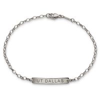 UT Dallas Monica Rich Kosann Petite Poesy Bracelet in Silver
