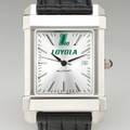 Loyola Men's Collegiate Watch with Leather Strap - Image 1