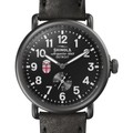 Brown Shinola Watch, The Runwell 41mm Black Dial - Image 1