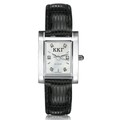 KKG Women's Mother of Pearl Quad Watch with Diamonds & Leather Strap - Image 1