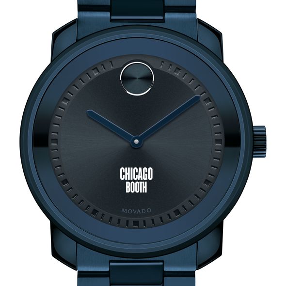 Chicago Booth Men's Movado BOLD Blue Ion with Bracelet