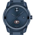 University of Georgia Men's Movado BOLD Blue Ion with Date Window - Image 1