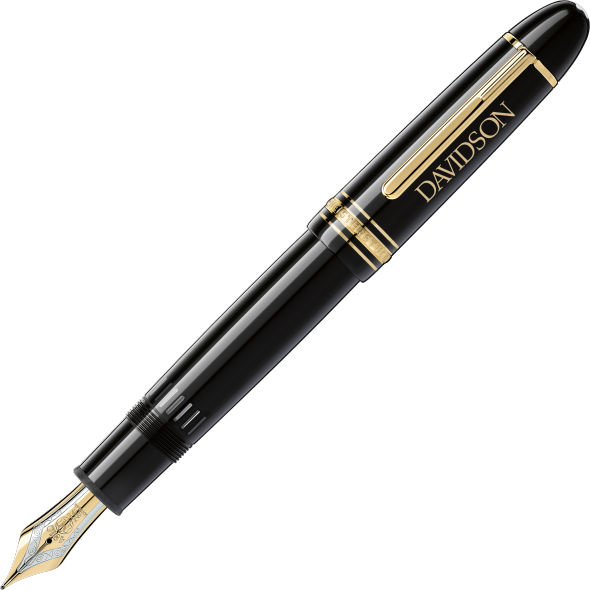 Davidson College Montblanc Meisterstück 149 Fountain Pen in Gold