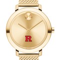 Rutgers Women's Movado Bold Gold with Mesh Bracelet - Image 1