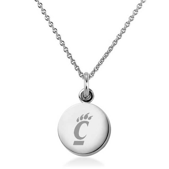 Cincinnati Necklace with Charm in Sterling Silver - Image 1