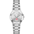 Tepper Women's Movado Collection Stainless Steel Watch with Silver Dial - Image 2