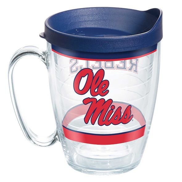 Tervis Tumbler University of Mississippi 16-Ounce Double Wall Insulated Tumbler Set of 4 