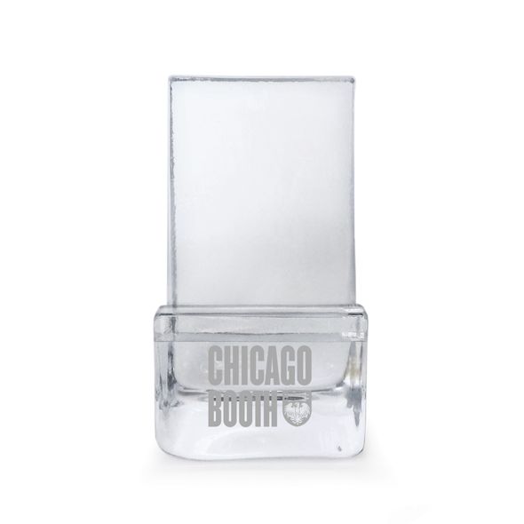Chicago Booth Glass Phone Holder by Simon Pearce - Image 1
