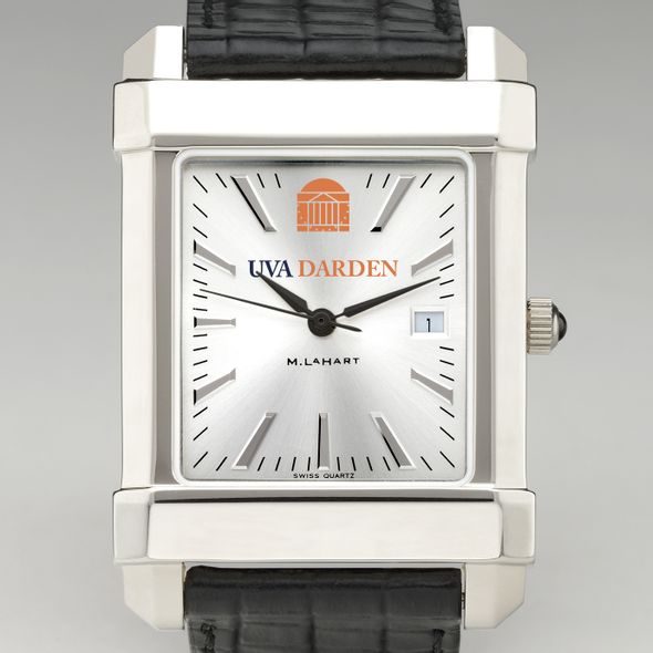 UVA Darden Men's Collegiate Watch with Leather Strap - Image 1