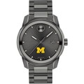 University of Michigan Men's Movado BOLD Gunmetal Grey with Date Window - Image 2