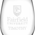 Fairfield Stemless Wine Glasses Made in the USA - Set of 2 - Image 3
