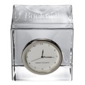 Bucknell Glass Desk Clock by Simon Pearce - Image 2