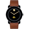 University of Iowa Men's Movado BOLD with Brown Leather Strap - Image 2