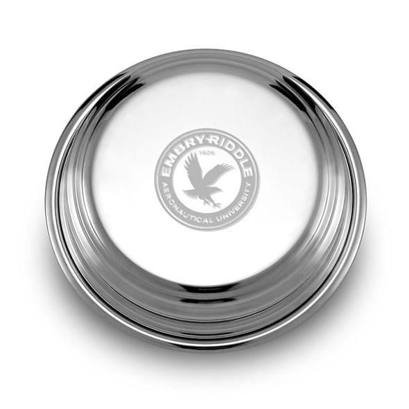 Embry-Riddle Pewter Paperweight - Image 1