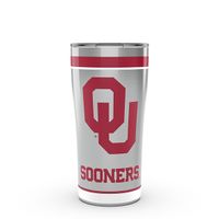 Oklahoma 20 oz. Stainless Steel Tervis Tumblers with Hammer Lids - Set of 2