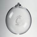 Cincinnati Glass Ornament by Simon Pearce - Image 1