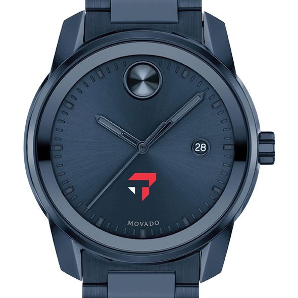 Tepper School of Business Men's Movado BOLD Blue Ion with Date Window - Image 1