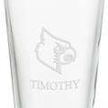 University of Louisville 16 oz Pint Glass- Set of 2 - Image 3