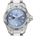 Oklahoma State Women's TAG Heuer Steel Aquaracer with Blue Sunray Dial - Image 1