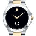 Colgate Men's Movado Collection Two-Tone Watch with Black Dial - Image 1