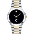 Colgate Men's Movado Collection Two-Tone Watch with Black Dial - Image 2