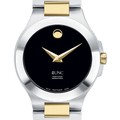 UNC Kenan-Flagler Women's Movado Collection Two-Tone Watch with Black Dial - Image 1