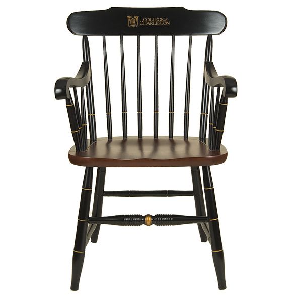 College of Charleston Captain's Chair by Hitchcock