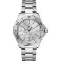 West Point Men's TAG Heuer Steel Aquaracer with Silver Dial - Image 2