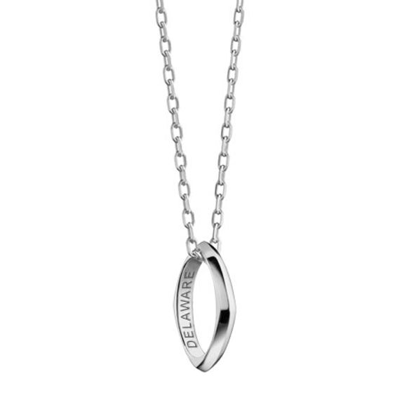 Delaware Monica Rich Kosann Poesy Ring Necklace in Silver - Image 1