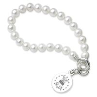 Air Force Academy Pearl Bracelet with Sterling Charm