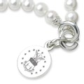 Air Force Academy Pearl Bracelet with Sterling Charm - Image 2