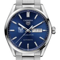Charleston Men's TAG Heuer Carrera with Blue Dial & Day-Date Window