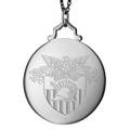 West Point Monica Rich Kosann Round Charm in Silver with Stone - Image 2
