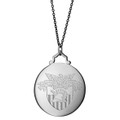 West Point Monica Rich Kosann Round Charm in Silver with Stone - Image 3