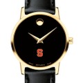 Syracuse Women's Movado Gold Museum Classic Leather - Image 1