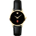 Syracuse Women's Movado Gold Museum Classic Leather - Image 2