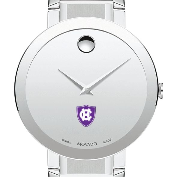 Holy Cross Men's Movado Sapphire Museum with Bracelet