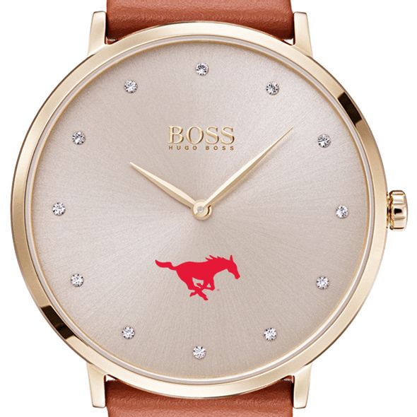 Southern Methodist University Women's BOSS Champagne with Leather from M.LaHart